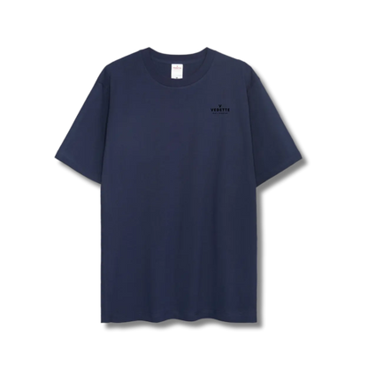 Vedette Premium Tee – Navy Blue – Crest