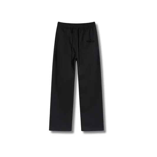 Active Black Pants – With Logo – Unisex Premium Fit