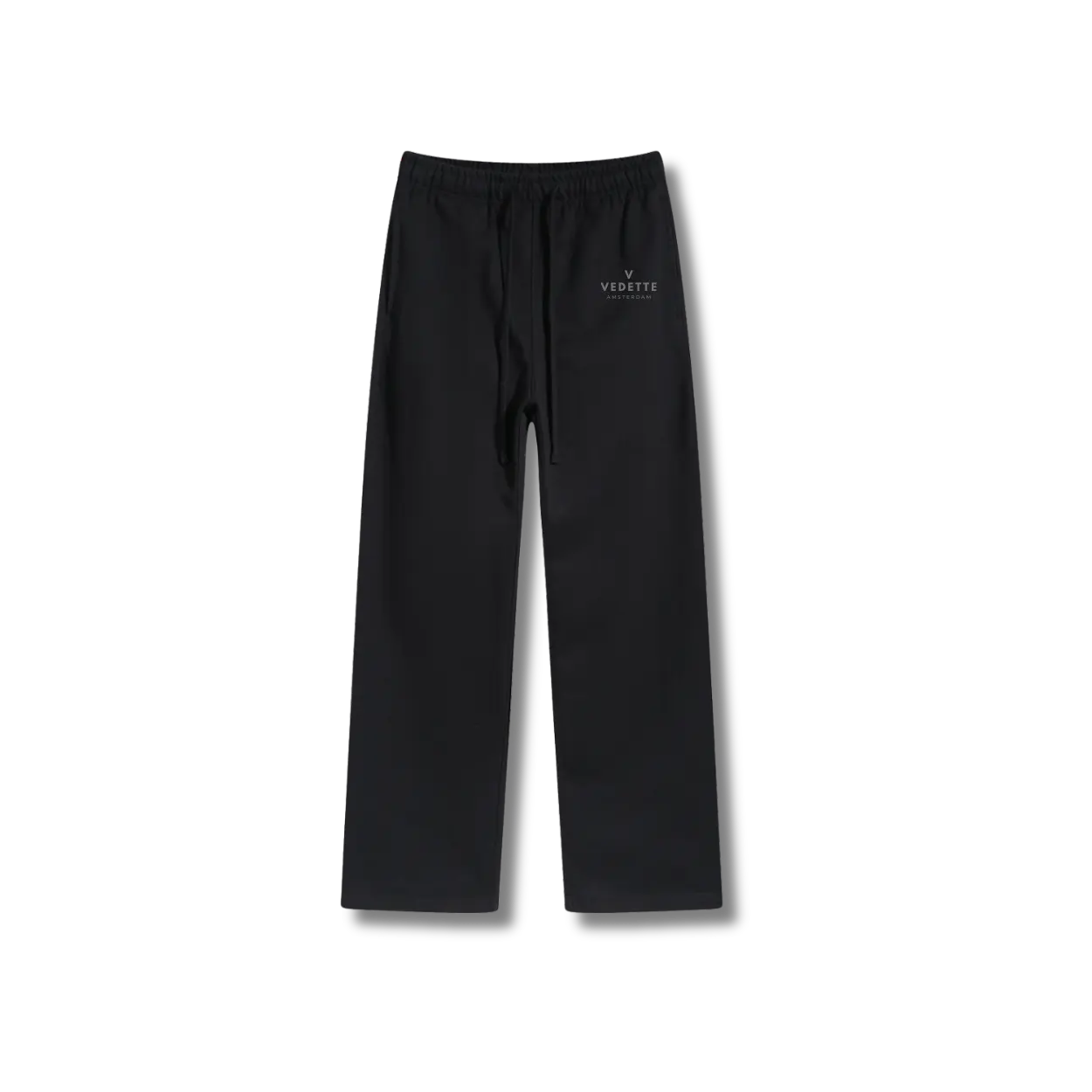 Active Black Pants – With Logo – Unisex Premium Fit