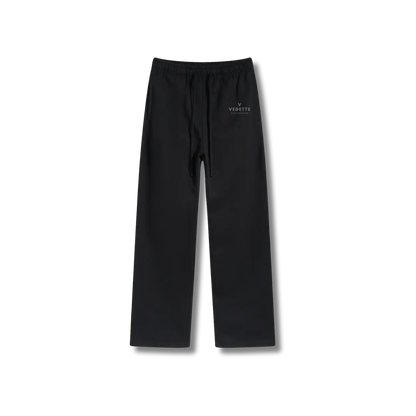 Active Black Pants – With Logo – Unisex Premium Fit