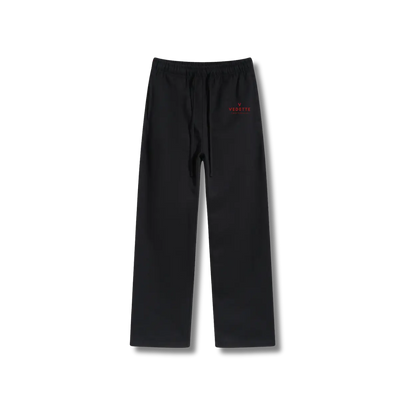 Active Black Pants – With Logo – Unisex Premium Fit