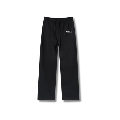 Active Black Pants – With Logo – Unisex Premium Fit