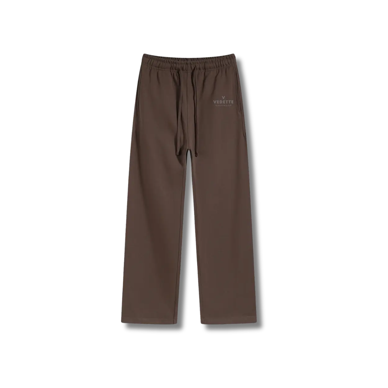 Brown Pants – With Logo – Unisex Premium Fit