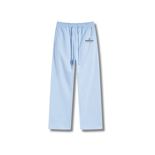 Light Blue Pants – With Logo – Unisex Premium Fit