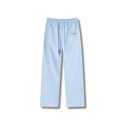 Light Blue Pants – With Logo – Unisex Premium Fit