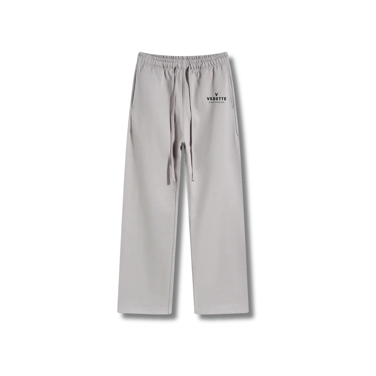 Light Gray Pants – With Logo – Unisex Premium Fit
