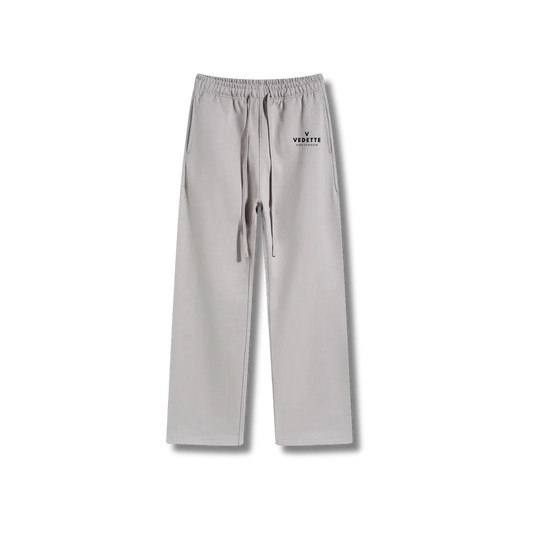 Light Gray Pants – With Logo – Unisex Premium Fit