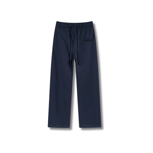 Navy Blue Pants – With Logo – Unisex Premium Fit
