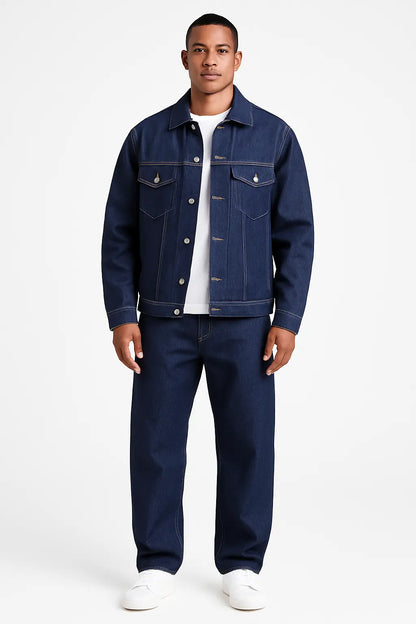 Vedette Denim 2-in-1 Utility Set – Classic Indigo