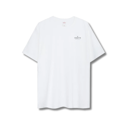 Vedette Premium Tee – White – Crest